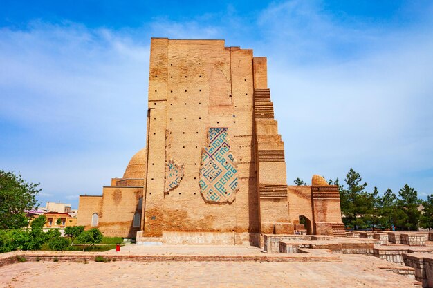 Foto mausoleo de dorus saodat jahangir en shakhrisabz