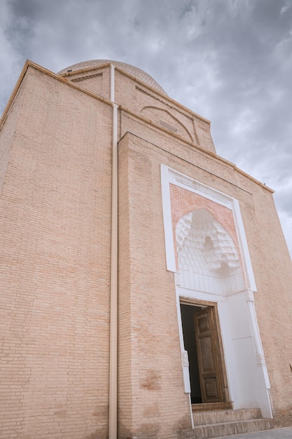 El mausoleo de Rukhobod en Samarcanda, Uzbekistán