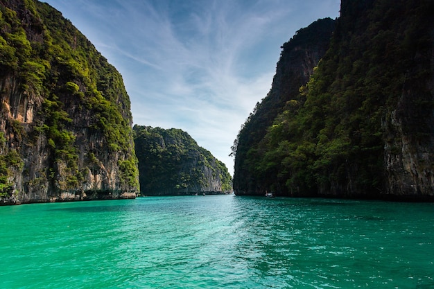 Maya Bay isla Phi Phi Leh, Krabi Tailandia