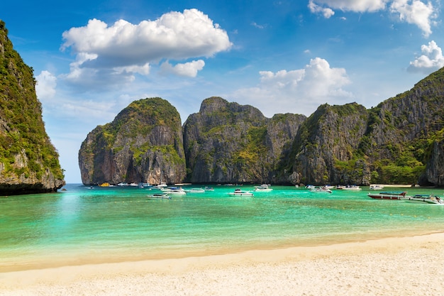 Maya Bucht auf der Insel Phi Phi Leh