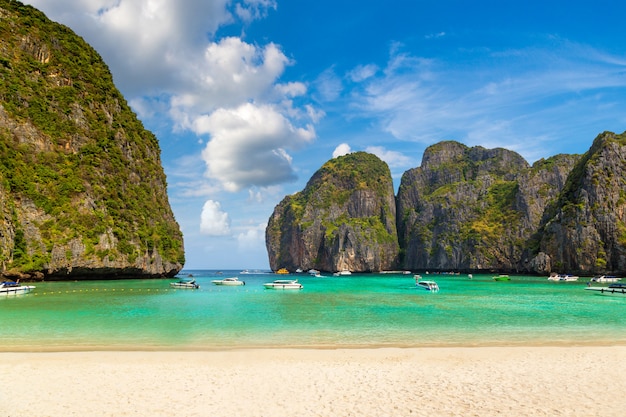 Maya Bucht auf der Insel Phi Phi Leh