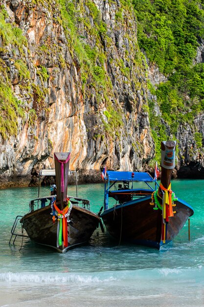 Mayabucht phi phi leh-insel, krabi thailand