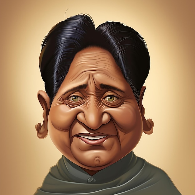 Foto mayawati ai mayawati desenho animado 3d personagem mayawati imagens