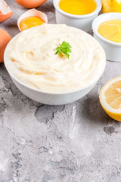 Mayonnaise mit Zutaten