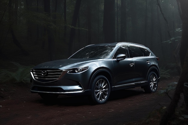 Mazda CX9xACrossover Carro esportivo Supercar Sportcar Carro esporte elegante Carros de desempenho Carro de luxo Automóvel Veículo automotivo AI