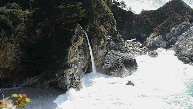 McWay Falls da Califórnia em Big Sur