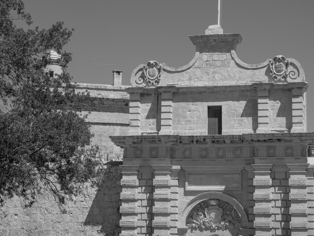 Mdina en la isla de Malta