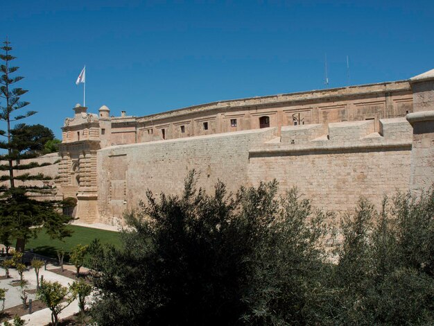 Mdina en la isla de Malta