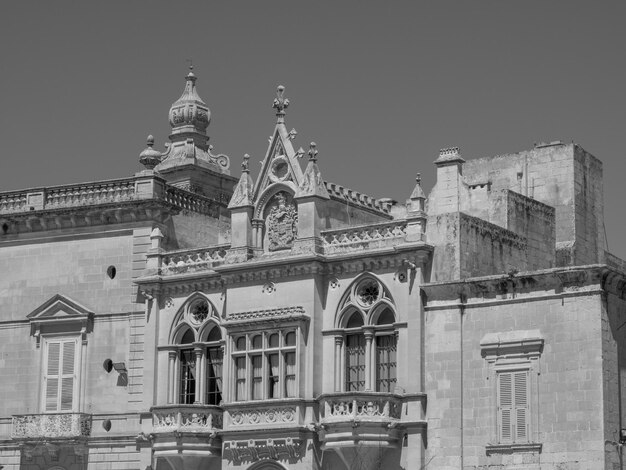 Mdina en la isla de Malta