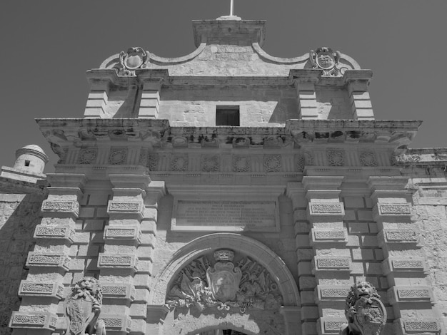 Mdina, na ilha de Malta