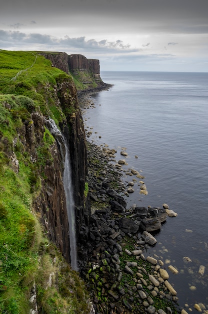 Mealt Wasserfall. Skye Island. Schottland