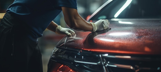 Foto mecánico de automóviles, reparación de carrocerías de automóviles