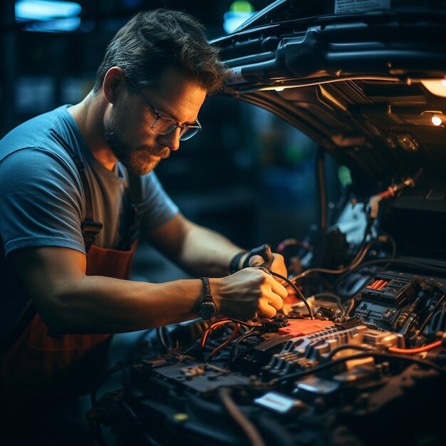 Mecánico en el Trabajo Servicios Profesionales en Acción