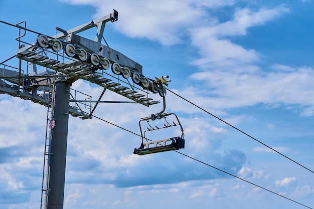 Mecanismo de elevación de teleféricos abiertos Karpacz Polonia