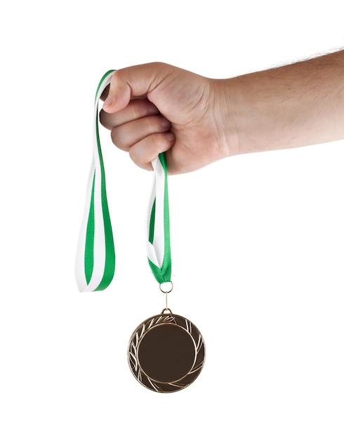 medalha vencedora