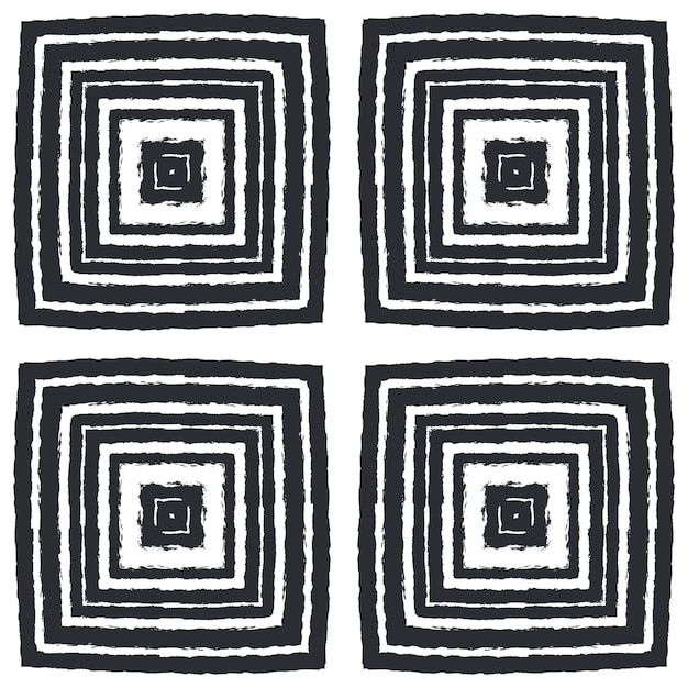 Medallón de patrones sin fisuras. Fondo caleidoscopio simétrico negro. Impresión alucinante lista para textiles, tela para trajes de baño, papel tapiz, envoltura. Azulejo transparente de medallón de acuarela.