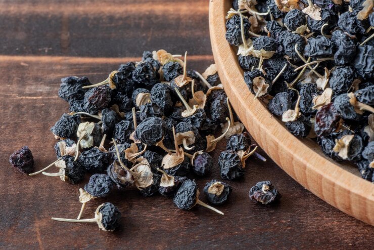 La medicina china de las bayas negras de goji