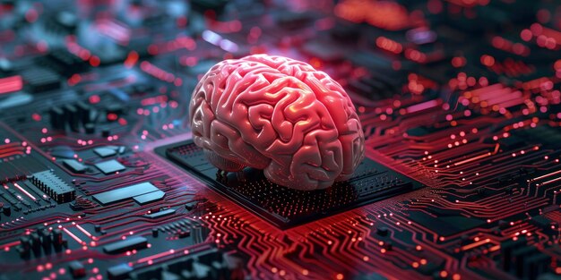 Medicina e Tecnologia Envio de um cérebro humano de um paciente com a conexão pioneira com um eletrônico