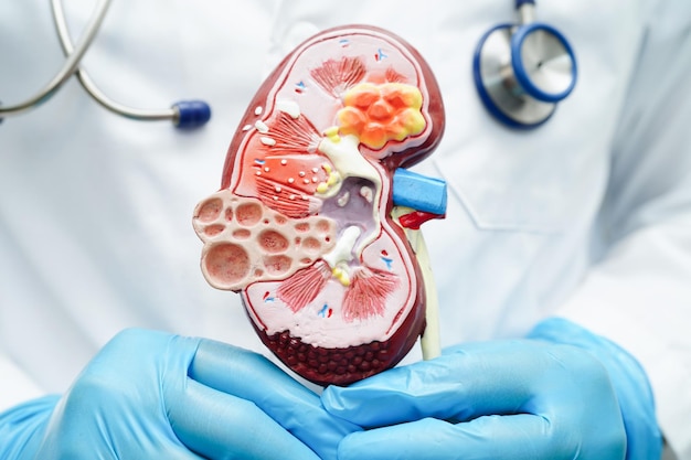 Médico de doença renal crónica com modelo de tratamento urologia do sistema urinário Estimada glomerular