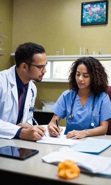 Médico do hospital Imagem de um gerador de AI