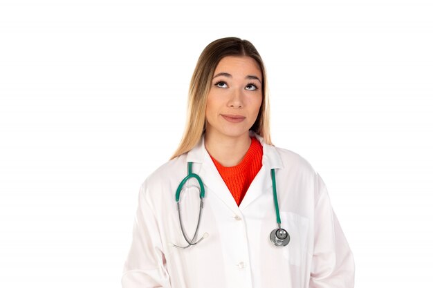 Médico jovem atraente