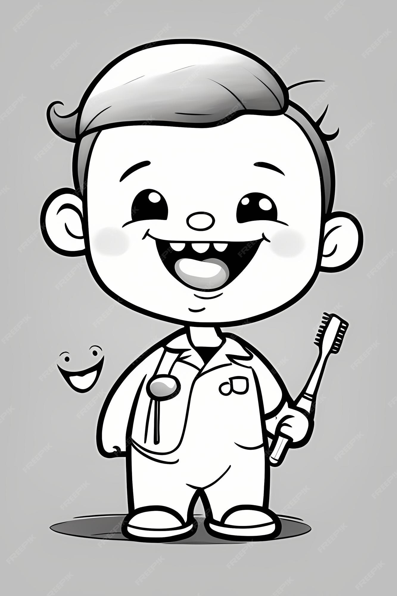 Desenho de Palhaço médico para Colorir - Colorir.com