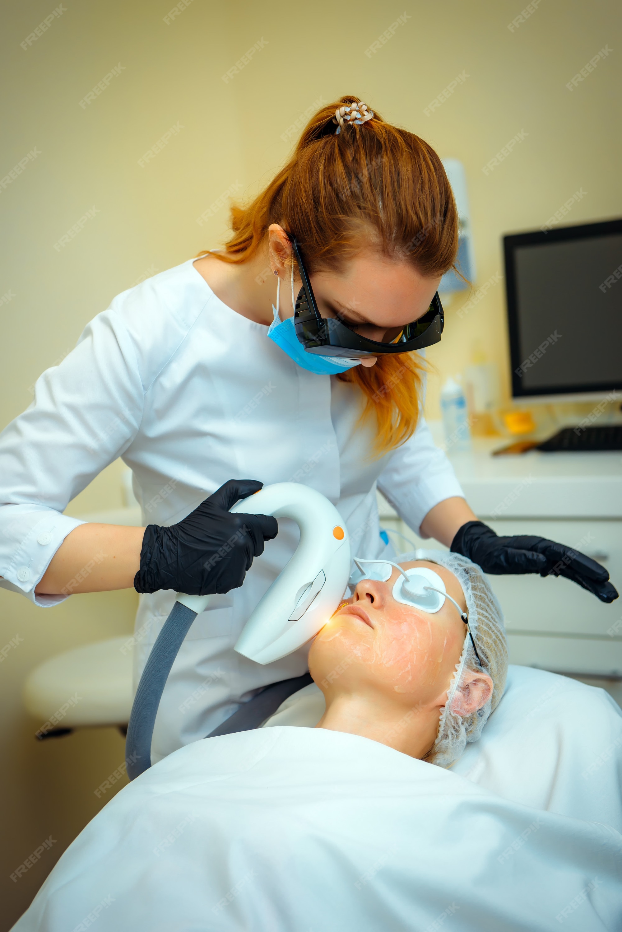 Terapia de luz para rejuvenecer