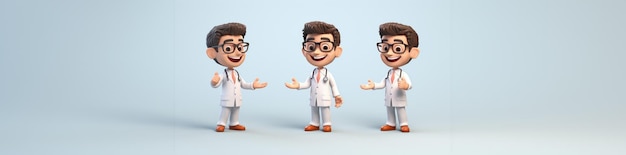 Foto médico serviços médicos on-line serviços de emergência cuidados urgentes animação de desenhos animados personagens fofinhos farmacologia farmácia banner copyspace texto de fundo