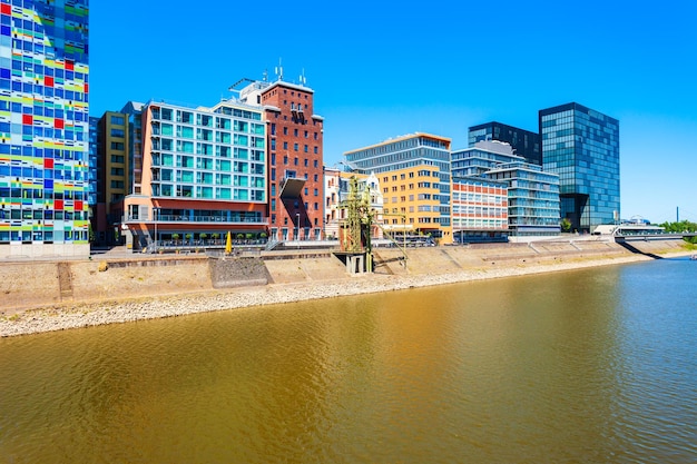 Medienhafen Media Harbour distrito Düsseldorf