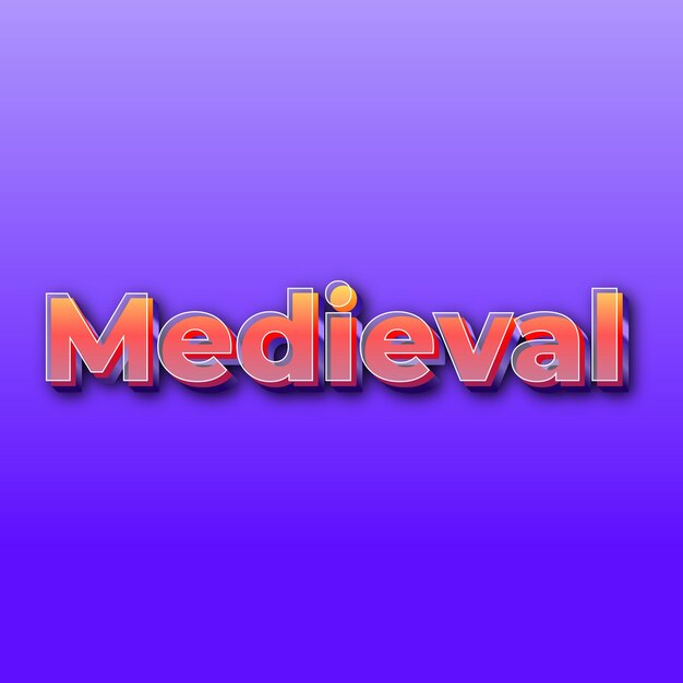 MedievalText-Effekt JPG-Farbverlauf lila Hintergrundkartenfoto