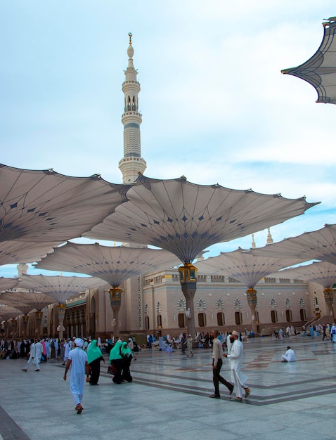 Medina Arábia Saudita 11 de maio de 2017 Profeta Mohammed Mesquita Al Masjid an Nabawi