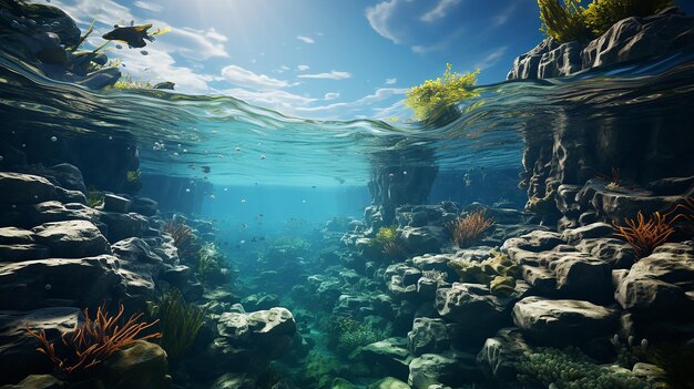 Medio ambiente bajo el mar