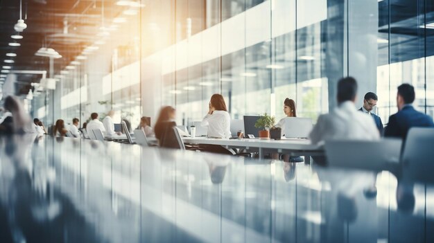 En medio del caos estructurado del centro de negocios, un vago profesional