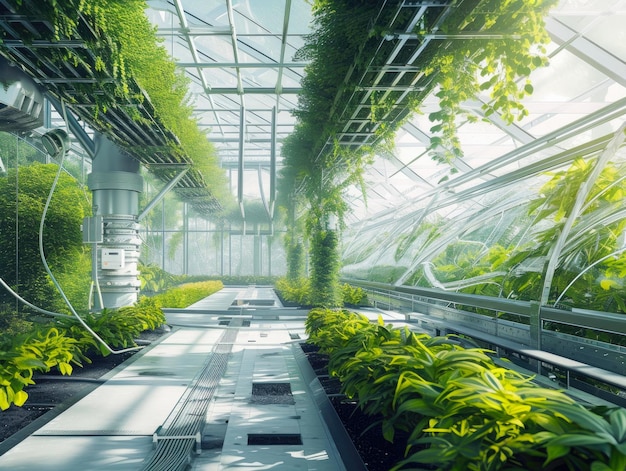 Medios de invernadero preparados para el futuro Cuidado de las plantas impulsado por la tecnología