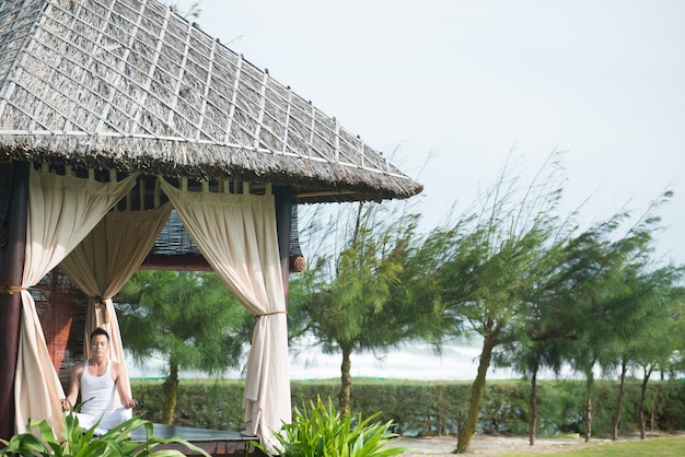 Meditação na cabana