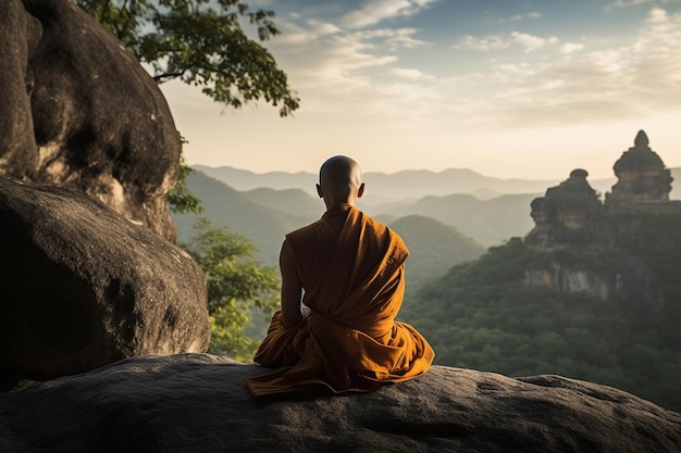 Meditación en la serenidad de la sabiduría oriental