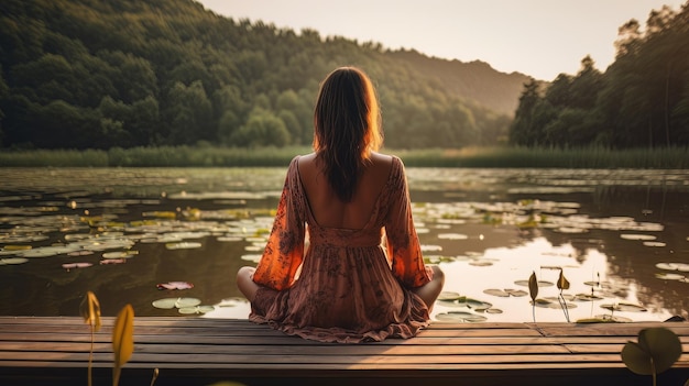 la meditación del yoga