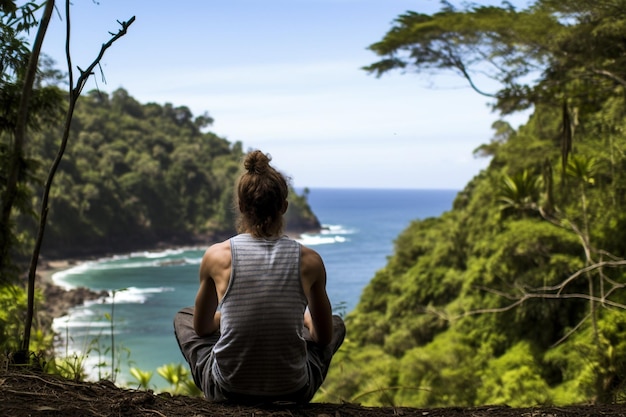 Meditando en el Paraíso