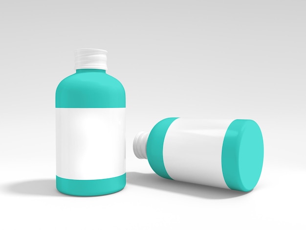 Medizinflaschen-Mockup