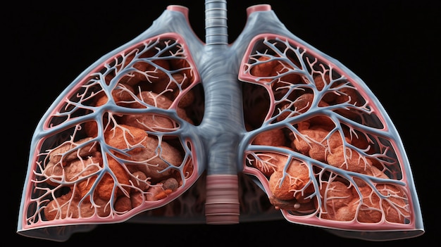 Foto medizinische anatomie-illustrationen