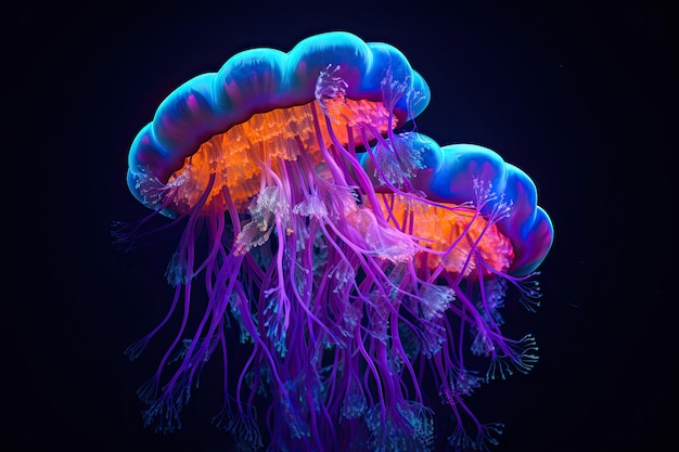 Medusas brillantes