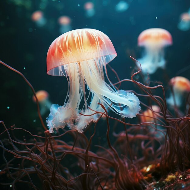 Medusas no oceano 31