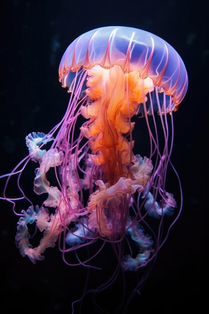 Medusas en el océano 10