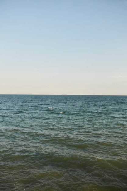 Meer Der Wasserrand am Meer Kleine Wellen am Meer