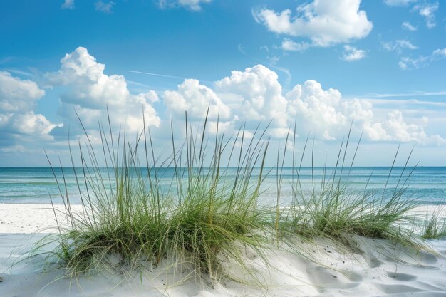 Foto meer, sand, himmel und sommertag