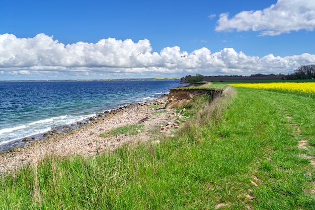 Meerblick auf Ven Island Küste, Skane, Schweden