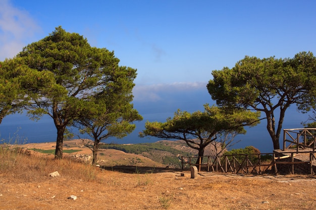 Meerblick von Erice