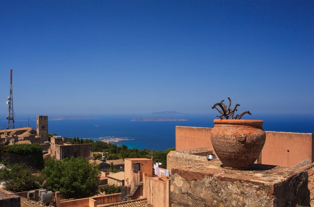 Meerblick von Erice