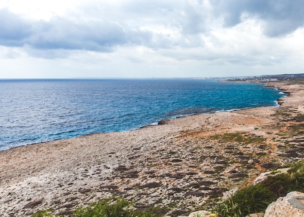 Meereslandschaft in Zypern Ayia Napa National Forest Park