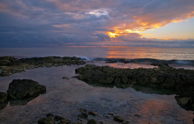 Meereslandschaften der Halbinsel Yucatan